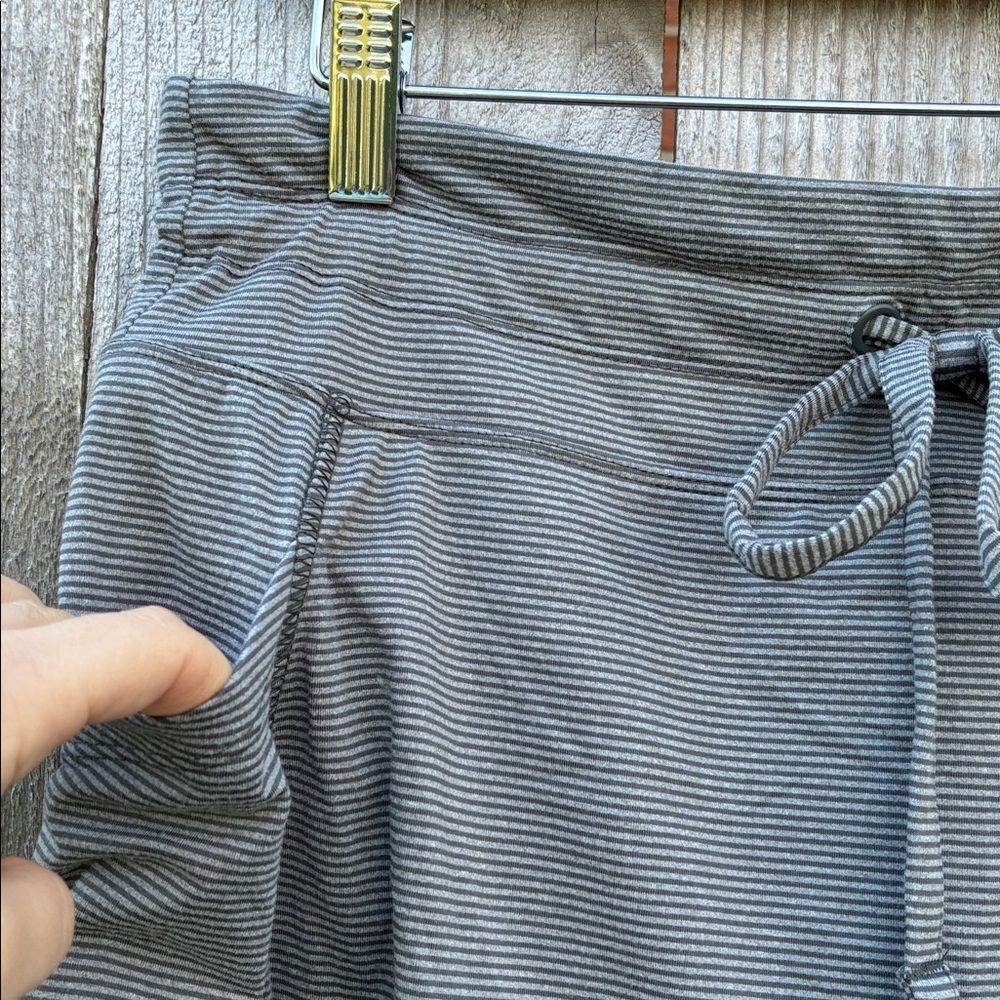 Balance Collection Gray Striped Mini Skort - Picture 4 of 7